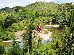 Zipline Near San Ignacio Belize