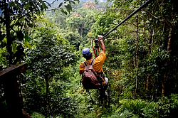 Zipline Near San Ignacio Belize