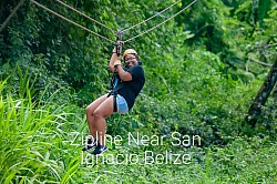 Zipline Near San Ignacio Belize